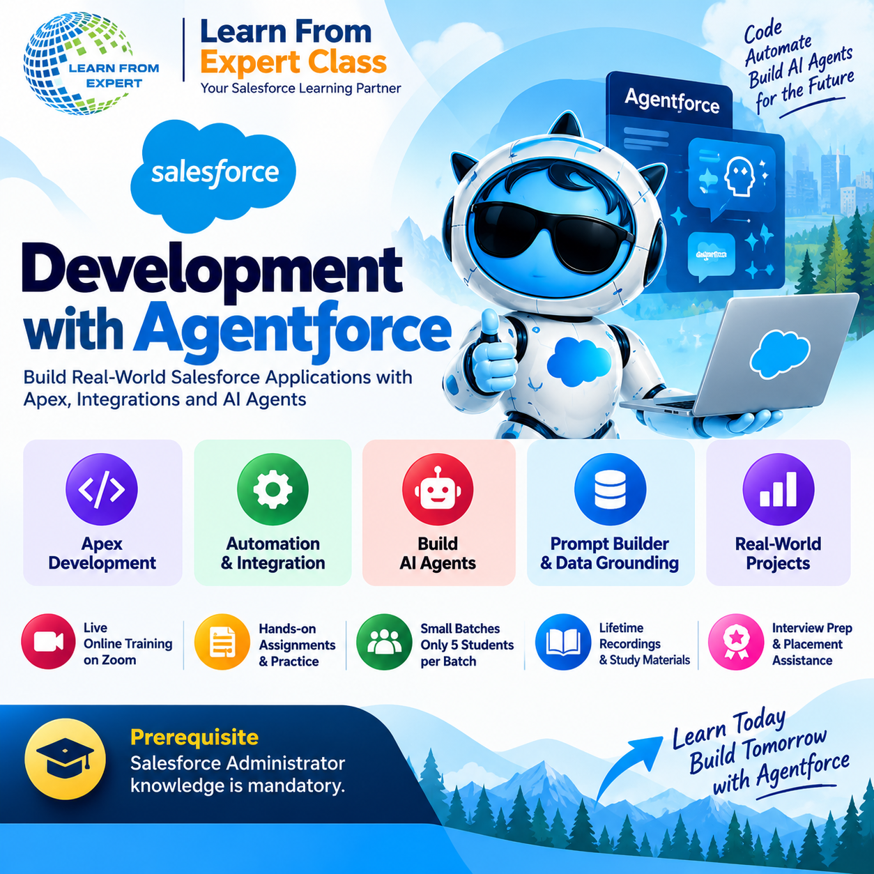 Salesforce Development with Agentforce course by Learn From Expert Class